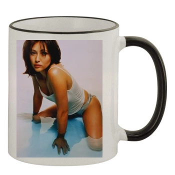 Shannen Doherty 11oz Colored Rim & Handle Mug