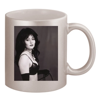 Shannen Doherty 11oz Metallic Silver Mug