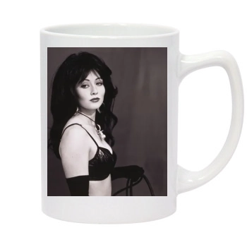 Shannen Doherty 14oz White Statesman Mug