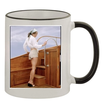 Shannen Doherty 11oz Colored Rim & Handle Mug