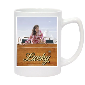 Shannen Doherty 14oz White Statesman Mug