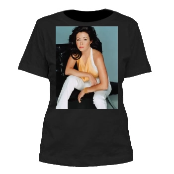 Shannen Doherty Women's Cut T-Shirt