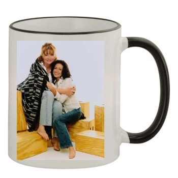 Shannen Doherty 11oz Colored Rim & Handle Mug