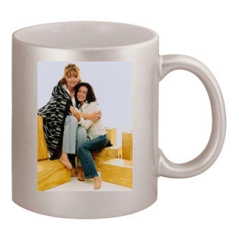 Shannen Doherty 11oz Metallic Silver Mug