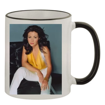 Shannen Doherty 11oz Colored Rim & Handle Mug