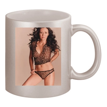 Shannen Doherty 11oz Metallic Silver Mug