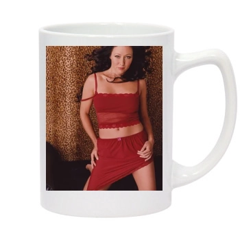 Shannen Doherty 14oz White Statesman Mug