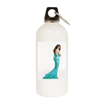 Shannen Doherty White Water Bottle With Carabiner