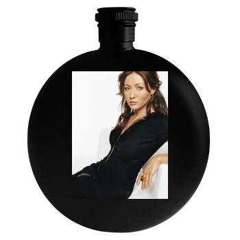 Shannen Doherty Round Flask