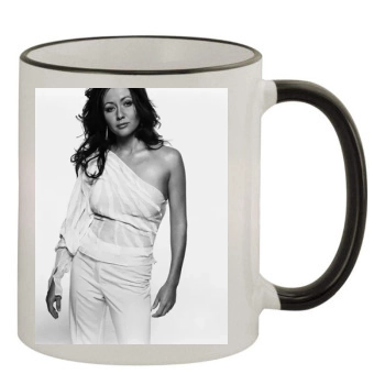 Shannen Doherty 11oz Colored Rim & Handle Mug