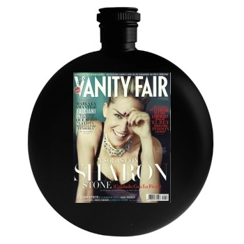 Sharon Stone Round Flask