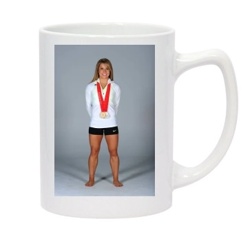 Shawn Johnson 14oz White Statesman Mug