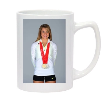 Shawn Johnson 14oz White Statesman Mug