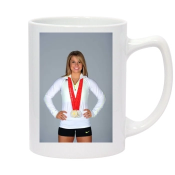 Shawn Johnson 14oz White Statesman Mug