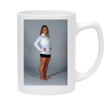 Shawn Johnson 14oz White Statesman Mug