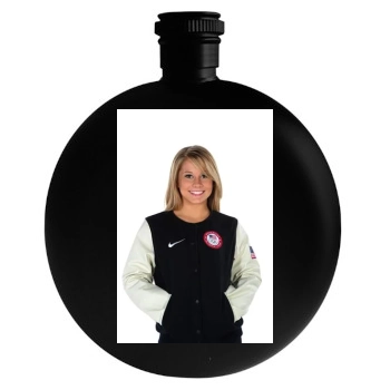 Shawn Johnson Round Flask