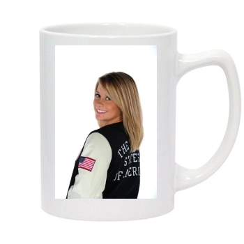 Shawn Johnson 14oz White Statesman Mug