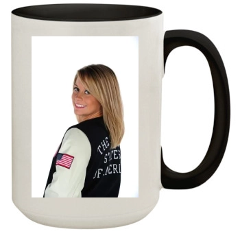 Shawn Johnson 15oz Colored Inner & Handle Mug