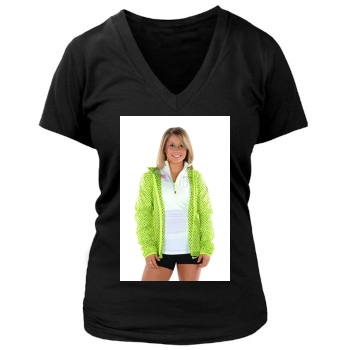 Shawn Johnson Women's Deep V-Neck TShirt