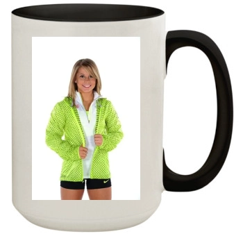 Shawn Johnson 15oz Colored Inner & Handle Mug