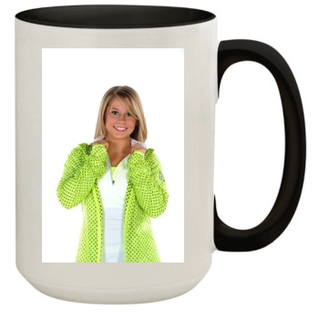 Shawn Johnson 15oz Colored Inner & Handle Mug