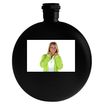 Shawn Johnson Round Flask