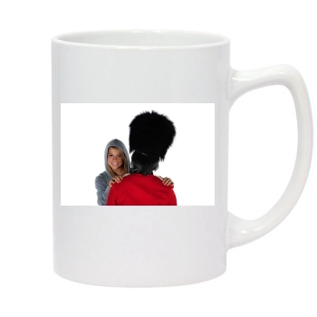 Shawn Johnson 14oz White Statesman Mug