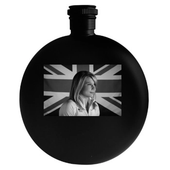 Shawn Johnson Round Flask