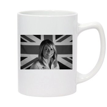 Shawn Johnson 14oz White Statesman Mug