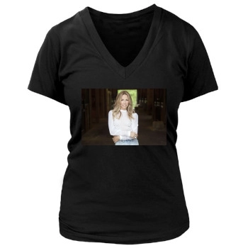 Sheryl Crow Women's Deep V-Neck TShirt