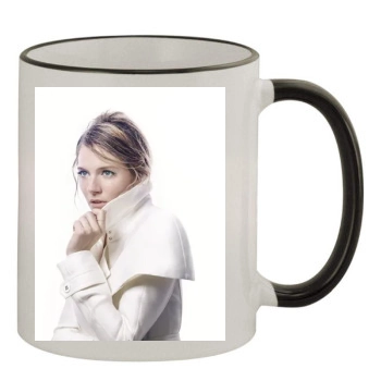 Sienna Miller 11oz Colored Rim & Handle Mug