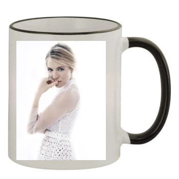 Sienna Miller 11oz Colored Rim & Handle Mug