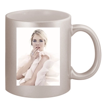 Sienna Miller 11oz Metallic Silver Mug