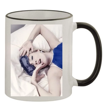 Sienna Miller 11oz Colored Rim & Handle Mug