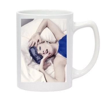 Sienna Miller 14oz White Statesman Mug