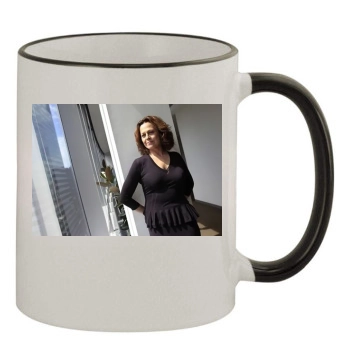 Sigourney Weaver 11oz Colored Rim & Handle Mug