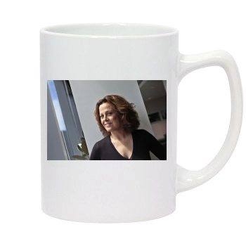 Sigourney Weaver 14oz White Statesman Mug