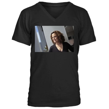 Sigourney Weaver Men's V-Neck T-Shirt