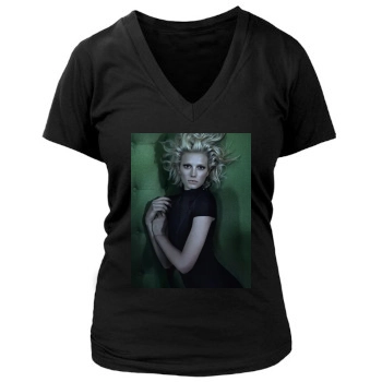 Sigrid Agren Women's Deep V-Neck TShirt