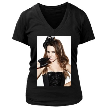 Sophia Bush Women's Deep V-Neck TShirt