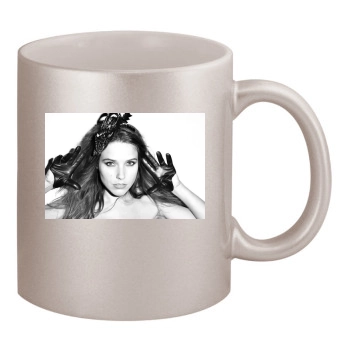 Sophia Bush 11oz Metallic Silver Mug