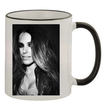 Sophia Bush 11oz Colored Rim & Handle Mug