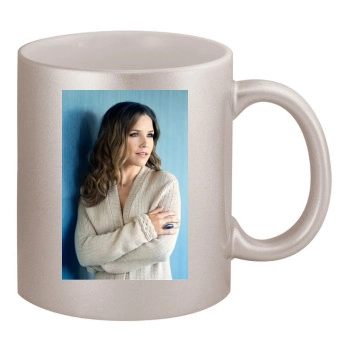 Sophia Bush 11oz Metallic Silver Mug