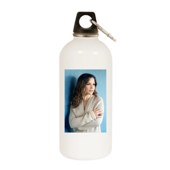 Sophia Bush White Water Bottle With Carabiner