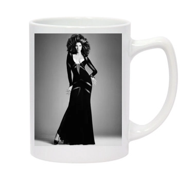 Stephanie Seymour 14oz White Statesman Mug