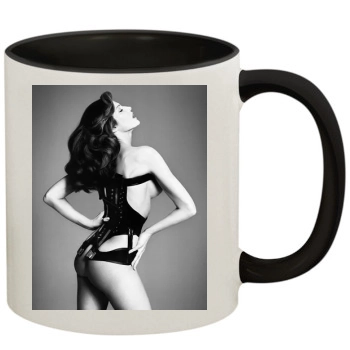 Stephanie Seymour 11oz Colored Inner & Handle Mug