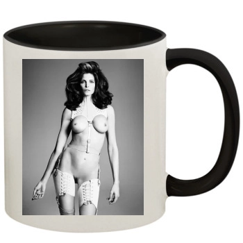 Stephanie Seymour 11oz Colored Inner & Handle Mug