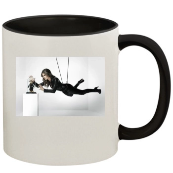 Elizabeth Hurley 11oz Colored Inner & Handle Mug