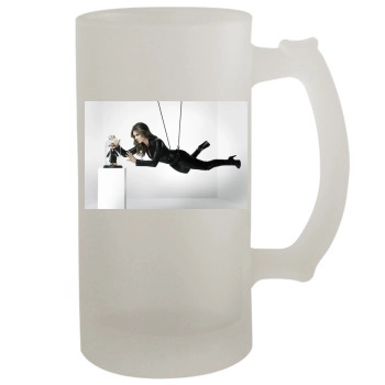 Elizabeth Hurley 16oz Frosted Beer Stein