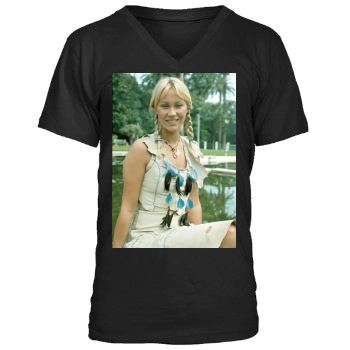 Agnetha Faltskog Men's V-Neck T-Shirt